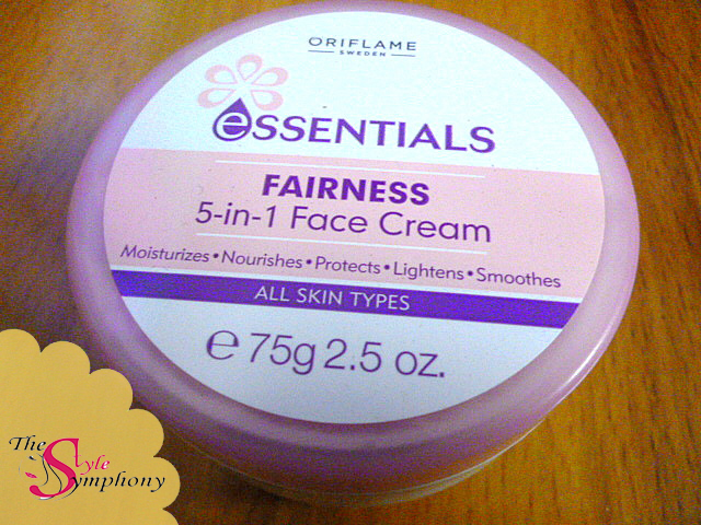 Oriflame Essentials Fairness 5-in-1 Face Cream