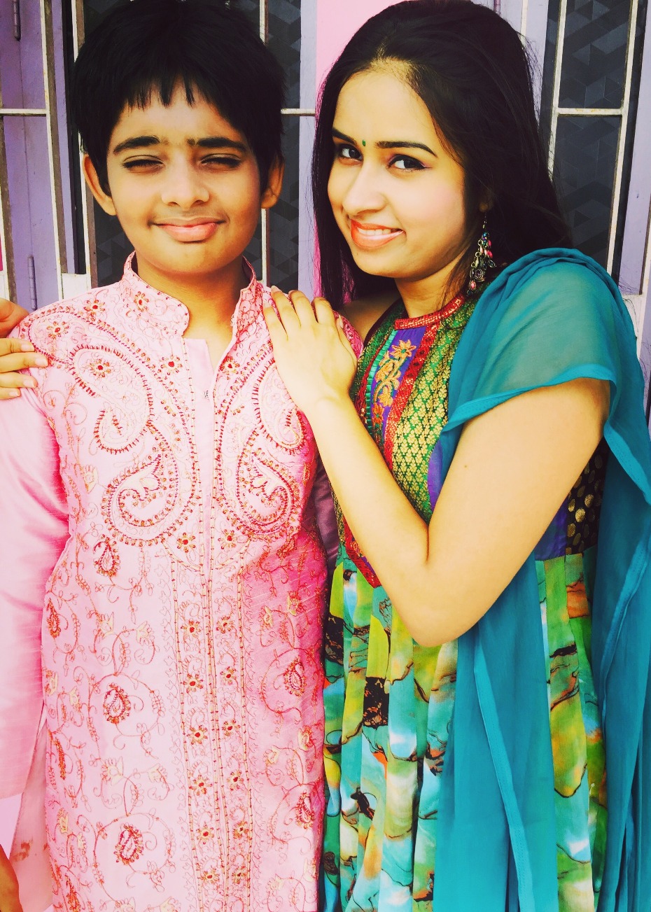 rakhi with brother