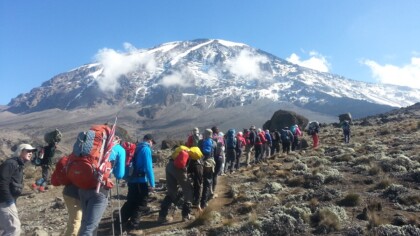 Mt. kilimanjaro climbing